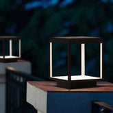 Lampadaire Pour Jardin Métal Solaire Ambiance - Clowas.fr